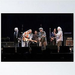 Crosby, Stills & Nash - Photograph Poster