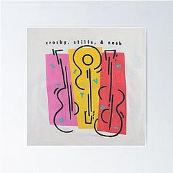CROSBY STILLS NASH Poster