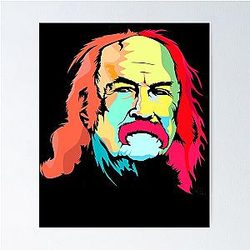 Music Vintage Retro David Crosby By Van Roland Color Vintage Photograp Poster