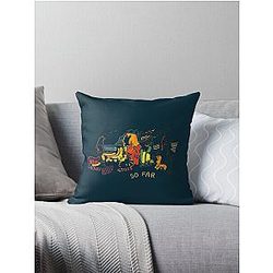 Crosby Stills Nash Young Throw Pillow