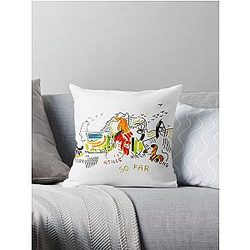 Crosby stills nash and young so far Throw Pillow