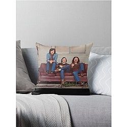 Crosby Stills Nash Throw Pillow