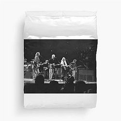 Crosby, Stills and Nash - BW Photograph Duvet Cover