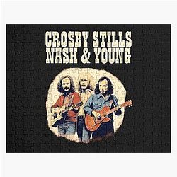 Crosby Stills Nash & Young  Jigsaw Puzzle
