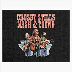 Crosby Stills Nash & Young  Jigsaw Puzzle