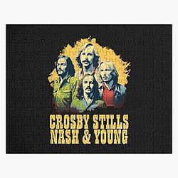 Crosby Stills Nash & Young  Jigsaw Puzzle