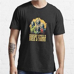 Crosby Stills Nash & Young  Essential T-Shirt