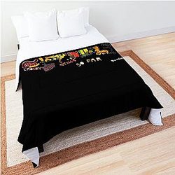 People Call Me Animals Crosby Stills Nash Young Retro Vintage Comforter