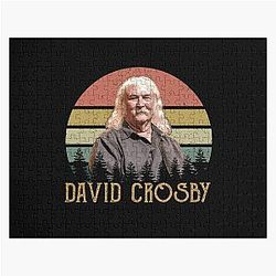 Funny David Friend Crosby American Singer Art Jigsaw Puzzle