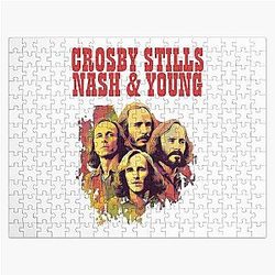 Crosby Stills Nash & Young  Jigsaw Puzzle