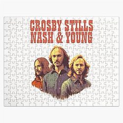 Crosby Stills Nash & Young  Jigsaw Puzzle
