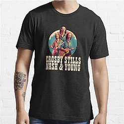 Crosby Stills Nash & Young  Essential T-Shirt