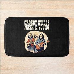 Crosby Stills Nash & Young  Bath Mat