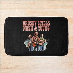 Crosby Stills Nash & Young  Bath Mat