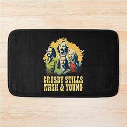 Crosby Stills Nash & Young  Bath Mat