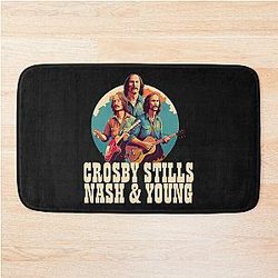 Crosby Stills Nash & Young  Bath Mat