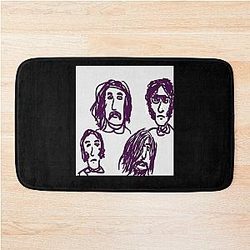 Mens Funny Csny Stills Nash And Young Drawing Day Cool Graphic Gift Bath Mat