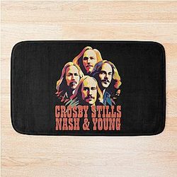 Crosby Stills Nash & Young  Bath Mat