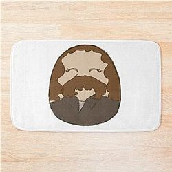 David Crosby sq1shmall0w Bath Mat