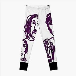 Mens Funny Csny Stills Nash And Young Drawing Day Cool Graphic Gift Leggings