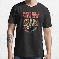 Crosby Stills Nash & Young  Essential T-Shirt