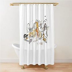 Crosby Stills Nash and Young Shower Curtain