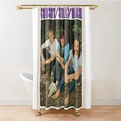 Crosby, Stills, and Nash Shower Curtain