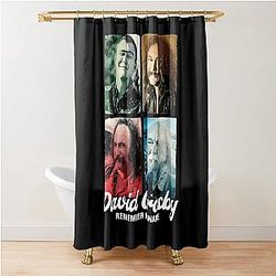 David Crosby Remember My Name Shower Curtain