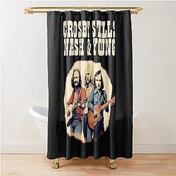 Crosby Stills Nash & Young  Shower Curtain