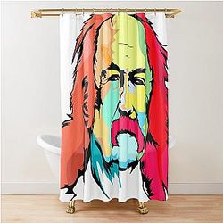 David Crosby by Van Roland (Color) Shower Curtain