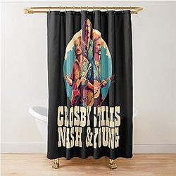 Crosby Stills Nash & Young  Shower Curtain