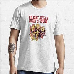 Crosby Stills Nash & Young Essential T-shirt