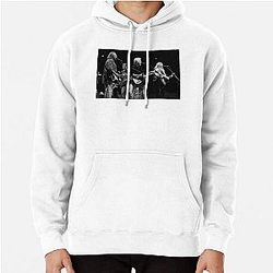 Crosby, Stills and Nash - BW Photograph Pullover Hoodie