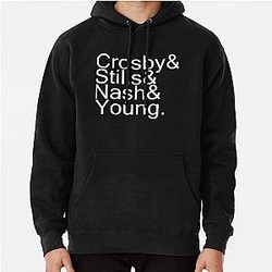 Funny Gift For Crosby Stills Nash And Young Vintage Photograp Pullover Hoodie