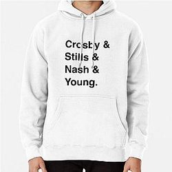 Crosby, Stills, Nash & Young - Band T-Shirt Pullover Hoodie