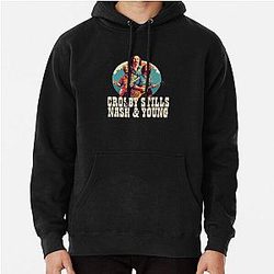 Crosby Stills Nash & Young  Pullover Hoodie