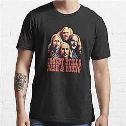 Crosby Stills Nash & Young  Essential T-Shirt