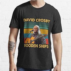 Retro Crosby Wooden Ships Essential T-Shirt