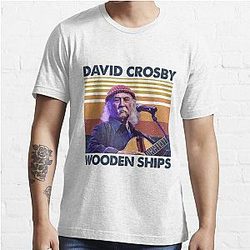Retro Crosby Wooden Ships Essential T-Shirt