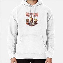 Crosby Stills Nash & Young  Pullover Hoodie