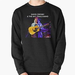 The Sky Trails Band Pantang David Crosby 3 Tour 2021 Pullover Sweatshirt