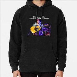 The Sky Trails Band Pantang David Crosby 3 Tour 2021 Pullover Hoodie