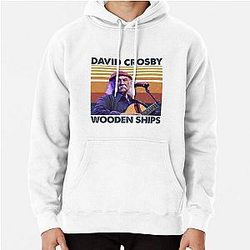 Retro Crosby Wooden Ships Pullover Hoodie
