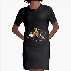 So Far-Crosby Stills Nash & Young 42 Graphic T-Shirt Dress
