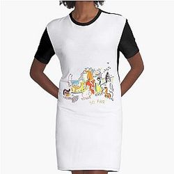 SO FAR YOUNG STILLS NASH CROSBY  Graphic T-Shirt Dress