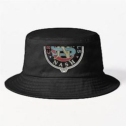 The Band Crosby Logo Stills Band Music Nash Fashion And Young  Bucket Hat
