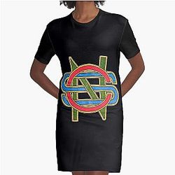 CROSBY STiLLS and NASH Graphic T-Shirt Dress