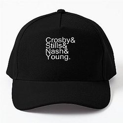 Funny Gift For Crosby Stills Nash And Young Vintage Photograp Baseball Cap
