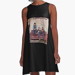 Crosby Stills Nash A-Line Dress