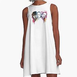 David Crosby 1 A-Line Dress